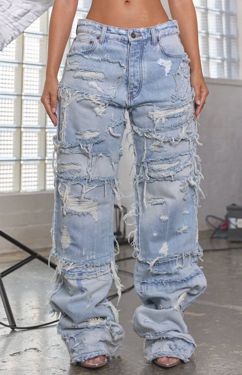 Jeans Deshilachados